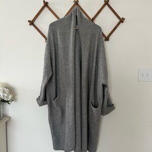 💫Zara Heather Gray Open Front Cardigan